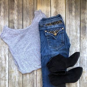 Miss me straight leg size 27